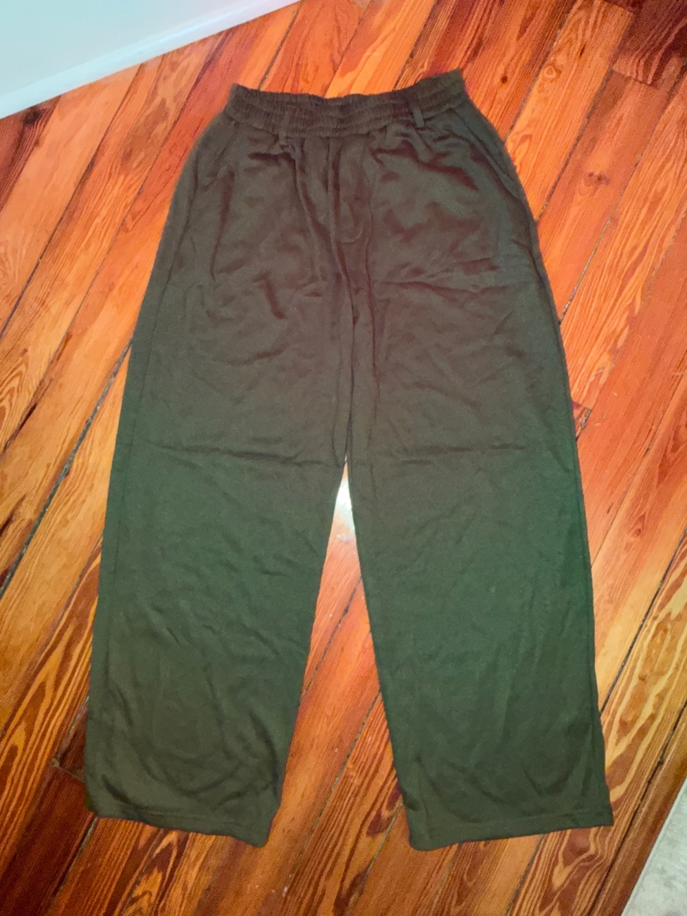 Mimosa Dark Olive Green Stretch Pants